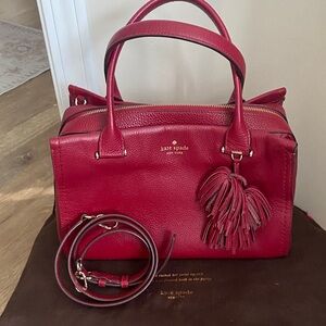 Kate Spade Cherry Red Satchel